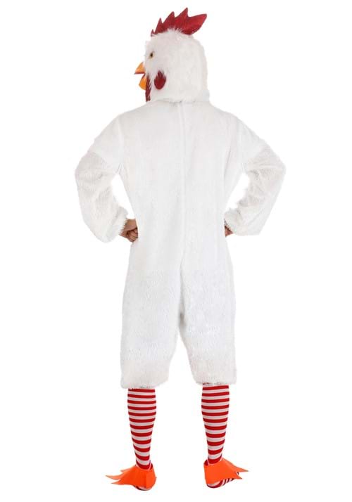 Deluxe White Rooster Costume for Adults - US 9371