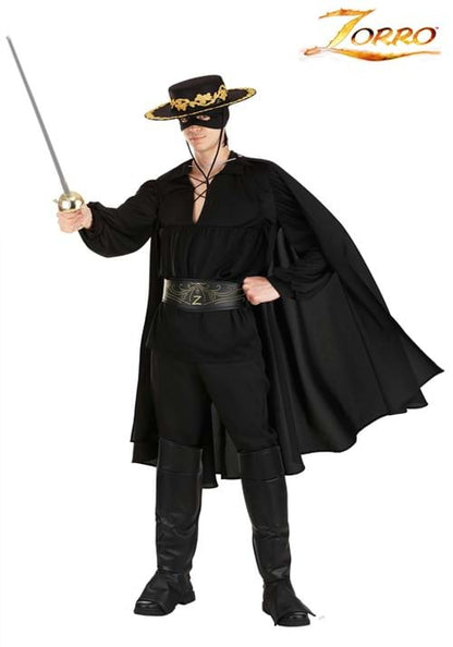 Deluxe Zorro Adult Costume - US 4205