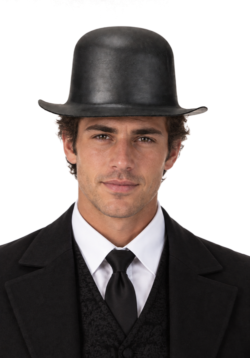 Adult Derby Black EVA Foam Costume Hat - US 4864