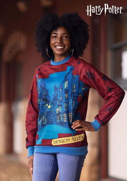Adult Diagon Alley Harry Potter Sweater - US 5000
