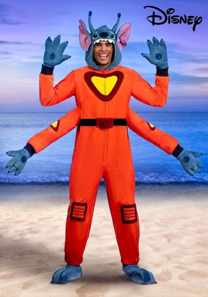 Disney Lilo & Stitch Alien Stitch Costume for Adults - US 6770
