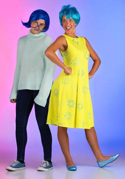 Disney and Pixar Sadness Costume for Adults - US 2597