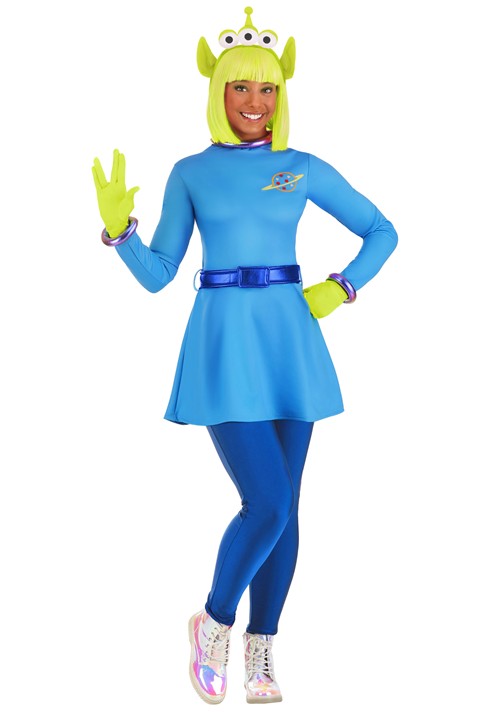 Disney and Pixar Toy Story Alien Costume Dress for Women - US 5726