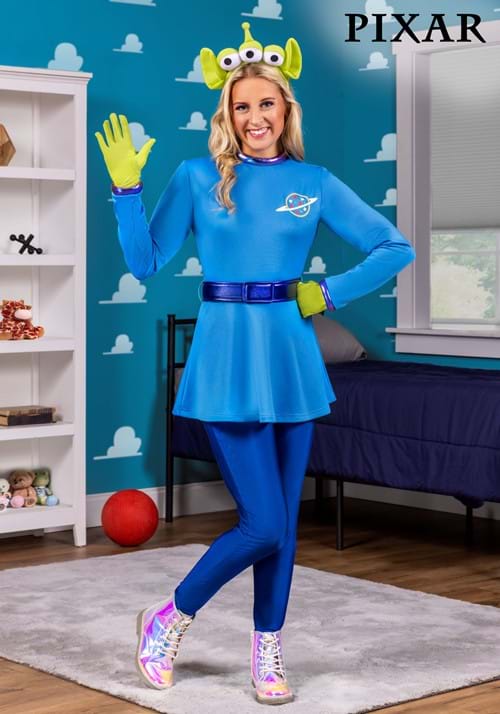 Disney and Pixar Toy Story Alien Costume Dress for Women - US 5726