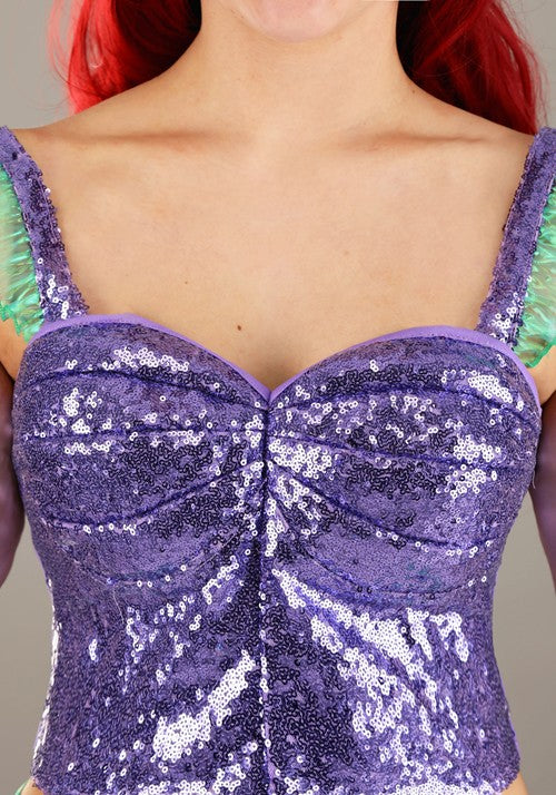 Women's Disney The Little Mermaid Costume Outfit - US 5960