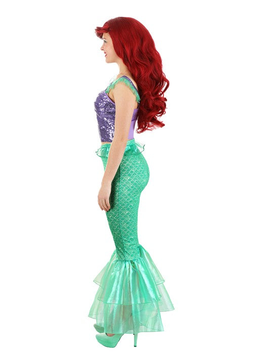 Women's Disney The Little Mermaid Costume Outfit - US 5960