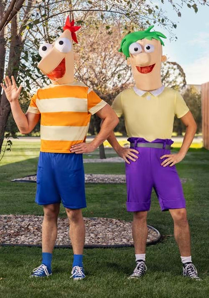Disney Phineas and Ferb Ferb Costume for Men - US 9040