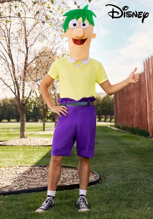 Disney Phineas and Ferb Ferb Costume for Men - US 9040