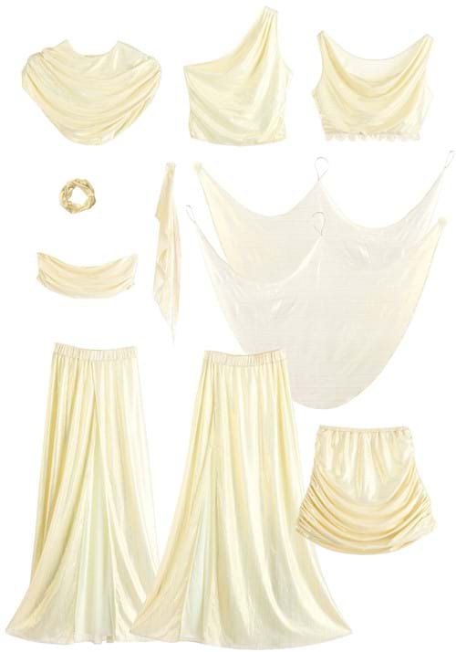 Disney Hercules Muses Costume Set for Women - US 0033