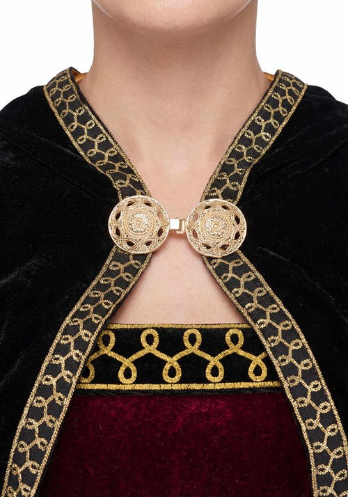 Adult Disney Mother Gothel Black Costume Cape - US 8837
