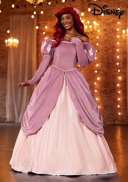 Women's Disney Little Mermaid Pink Dress Ariel Costume - US 2350