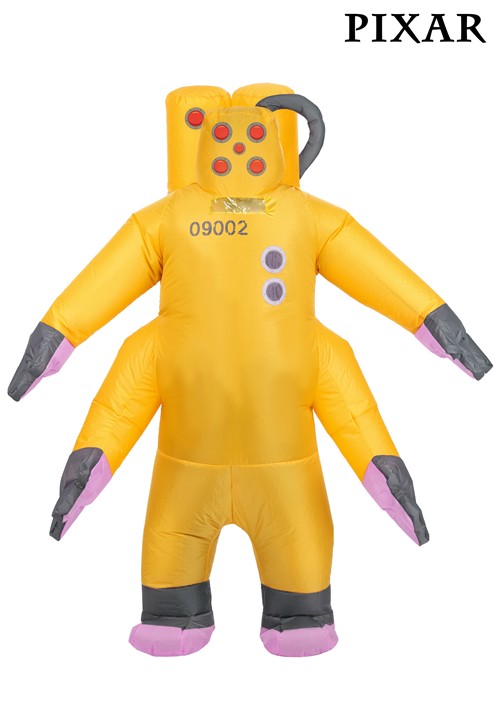 Adult Disney Pixar Monsters Inc CDA Agent Inflatable Costume - US 1628