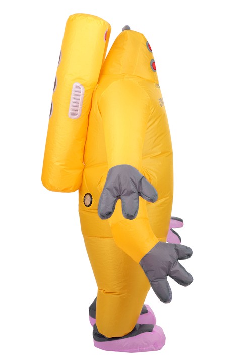 Adult Disney Pixar Monsters Inc CDA Agent Inflatable Costume - US 1628