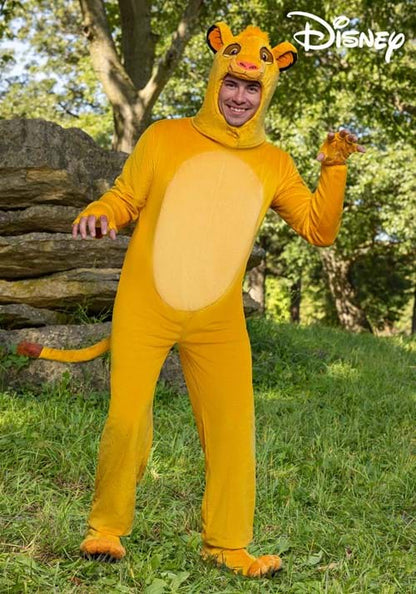 Disney The Lion King Simba Costume for Men - US 9486