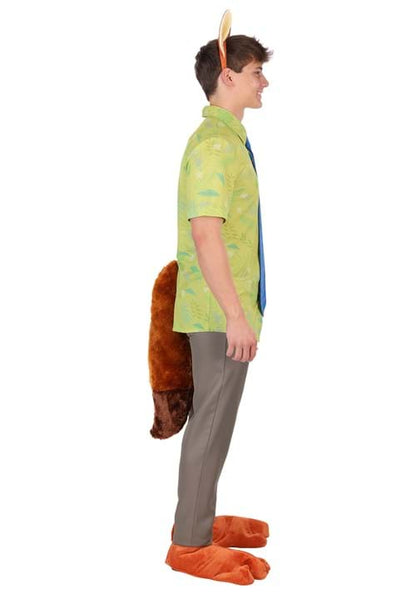 Men's Disney Zootopia Nick Wilde Costume Outfit - US 2666