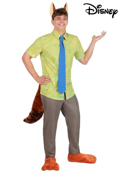 Men's Disney Zootopia Nick Wilde Costume Outfit - US 2666