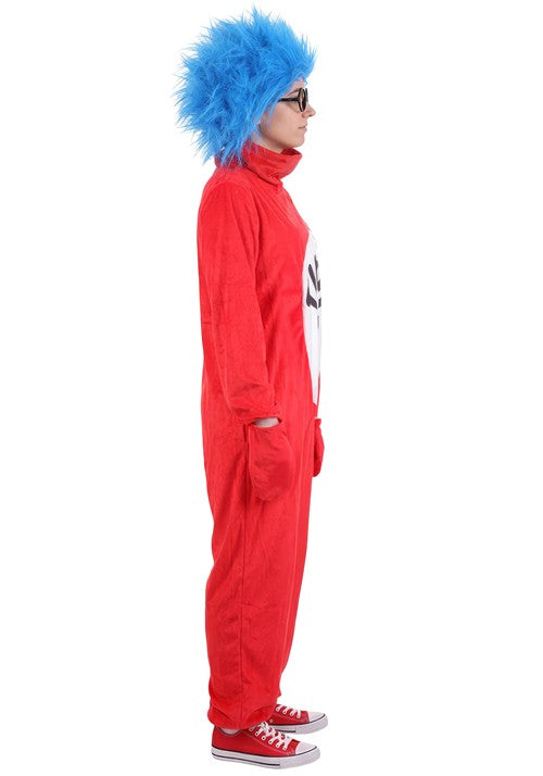 Adult Dr. Seuss Cat in the Hat Thing 3 Costume - US 6278