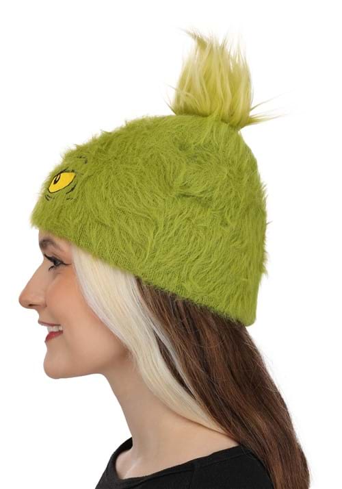 Dr. Seuss Grinch Fuzzy Adult Beanie - US 5530
