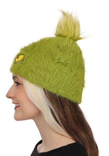 Dr. Seuss Grinch Fuzzy Adult Beanie - US 5530