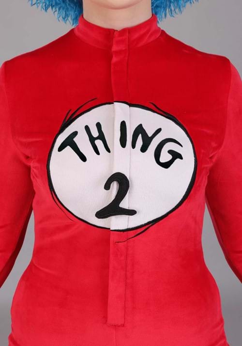 Women's Dr. Seuss Thing 1 and Thing 2 Costume Romper - US 0162