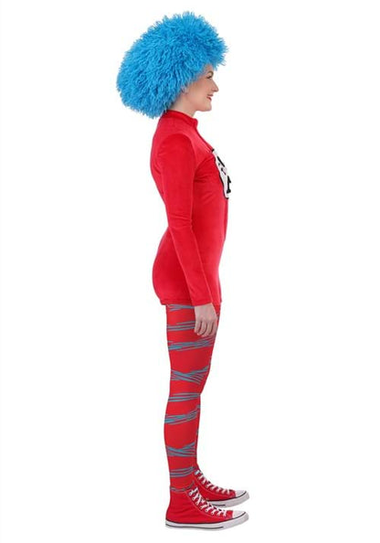 Women's Dr. Seuss Thing 1 and Thing 2 Costume Romper - US 0162