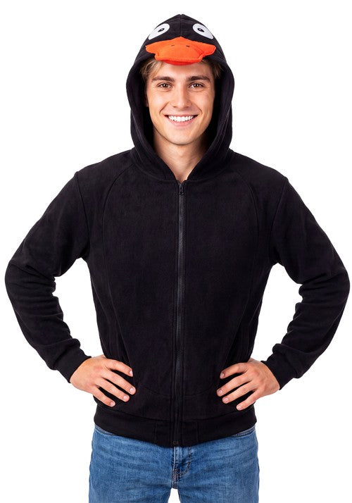 Adult Duck Laffy Hoodie Costume - US 7177