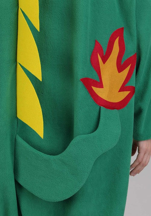 Adult Eastern Dragon Costume Onesie - US 0708