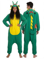 Adult Eastern Dragon Costume Onesie - US 0708