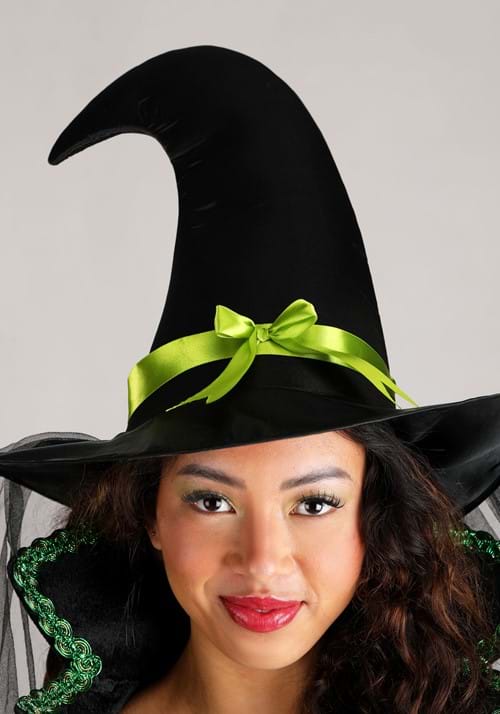 Women's Plus Size Enchanted Green Witch Costume - US 5059