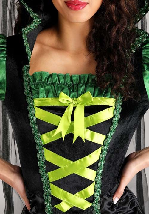 Enchanted Green Witch Costume for Women - US 3706