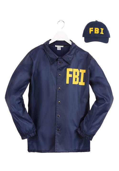 Plus Size Adult FBI Costume Jacket - US 2046
