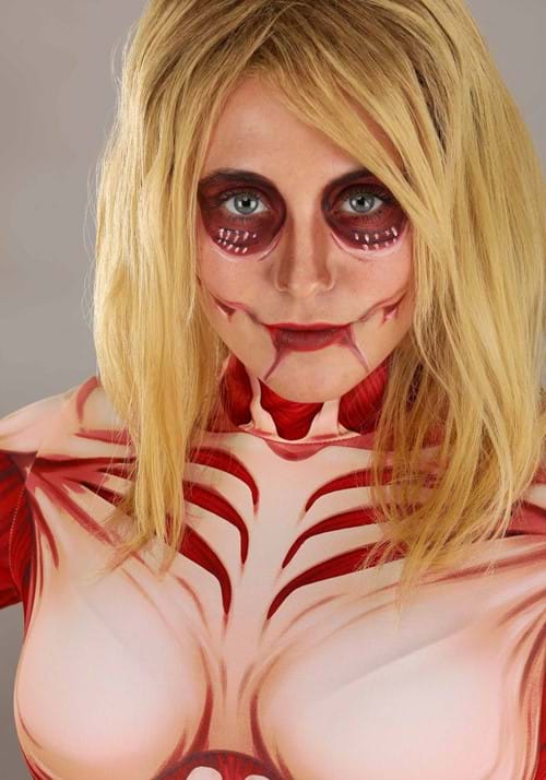 Attack on Titan Female Titan Costume for Women - US 1196