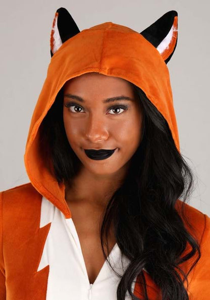Fierce Fox Costume Romper for Women - US 8922