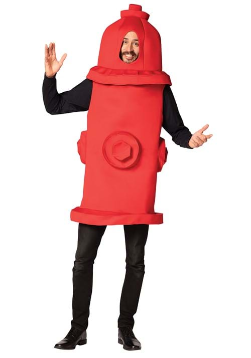 Fire Hydrant Costume for Adults - US 8539