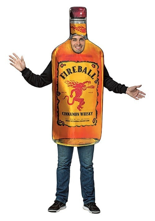 Fireball Adult Bottle Costume - US 3344