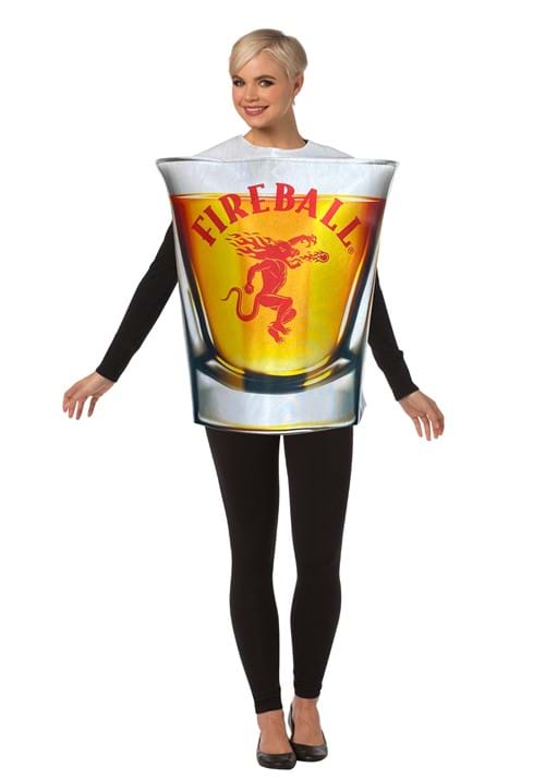 Fireball Shot Glass Costume for Adults - US 4020