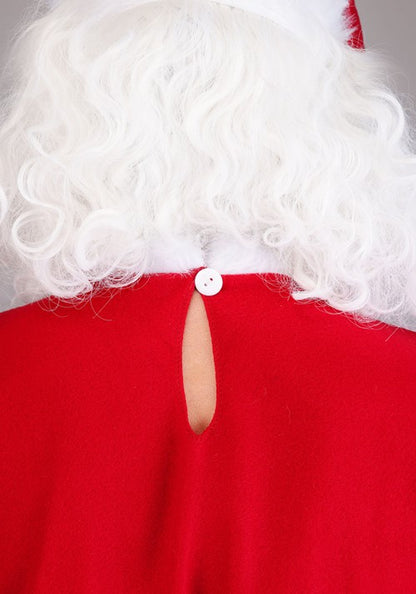 Men's Flannel Santa Claus Costume - US 8400