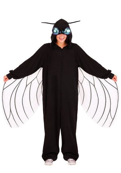 Adult Fleece Fly Costume Onesie - US 5340