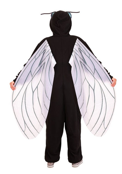 Adult Fleece Fly Costume Onesie - US 5340