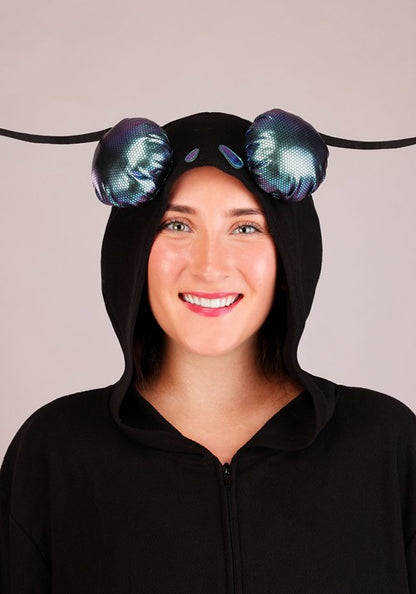 Adult Fleece Fly Costume Onesie - US 5340