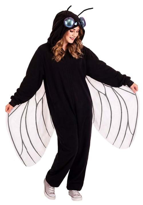 Adult Fleece Fly Costume Onesie - US 5340