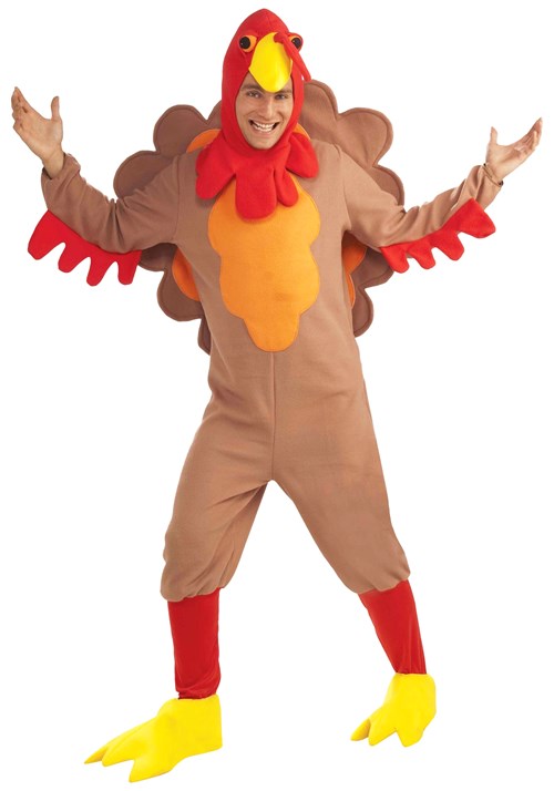 Fleece Turkey Costume for Adults - US 5121