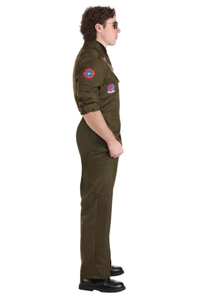 Adult Top Gun Deluxe Flight Suit Costume - US 6415