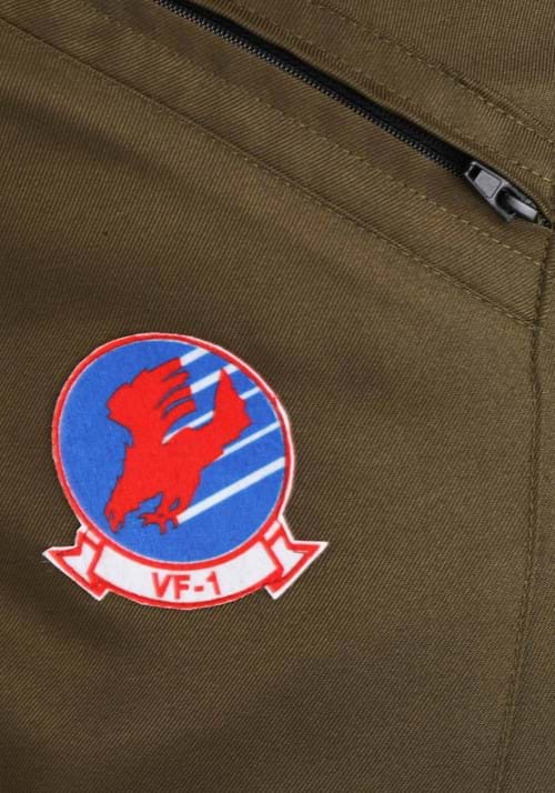 Adult Top Gun Deluxe Flight Suit Costume - US 6415