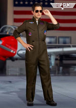 Adult Top Gun Deluxe Flight Suit Costume - US 6415