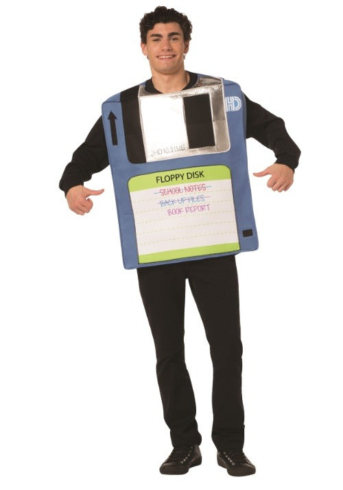 Floppy Disk Adult Costume - US 9065
