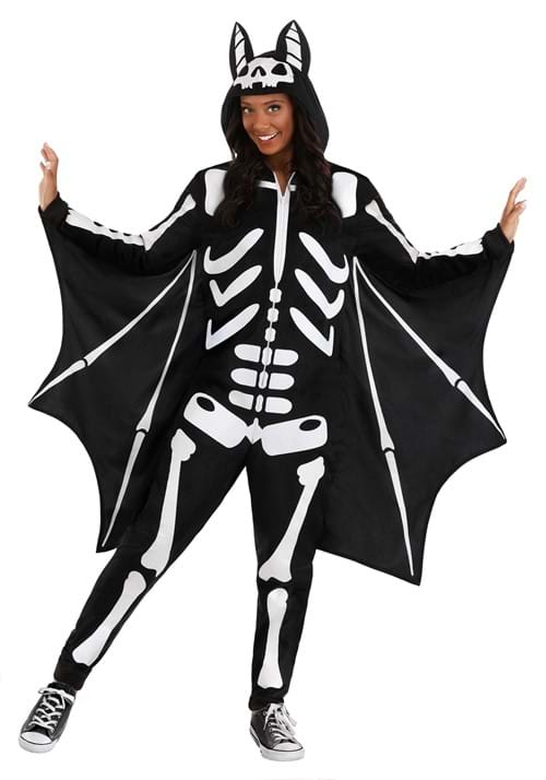 Adult Flying Skeleton Bat Costume - US 4188