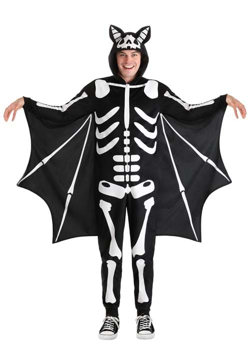 Adult Flying Skeleton Bat Costume - US 4188