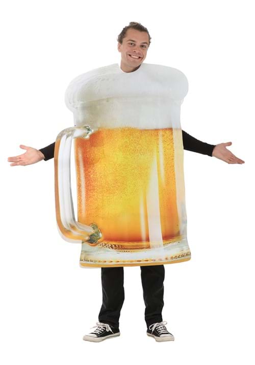 Foamy Beer Mug Adult Costume - US 7342