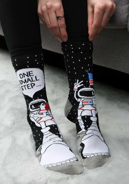 Foot Forward Astronaut Socks for Adults - US 0266